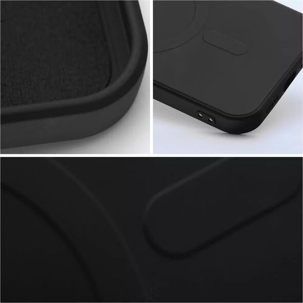 OEM Futerał SILICONE MAG COVER kompatybilny z MagSafe do IPHONE 14 czarny 14064882 5903396179112
