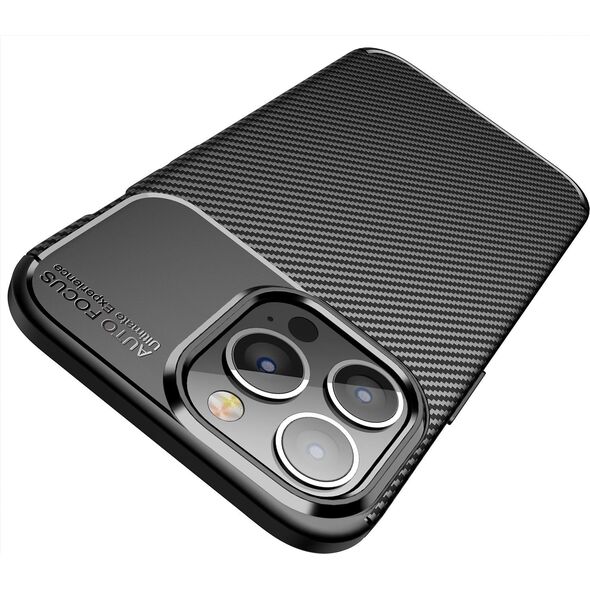 OEM Futerał CARBON PREMIUM do IPHONE 12 Pro Max czarny 14064907 5903396177941