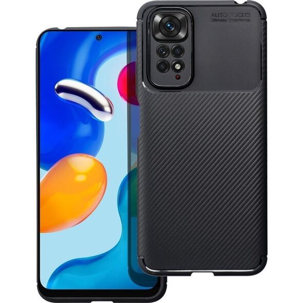 OEM Futerał CARBON PREMIUM do XIAOMI Redmi 9C czarny 14064910 5903396177538