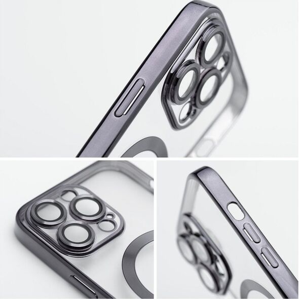 OEM Futerał ELECTRO MAG COVER kompatybilny z MagSafe do IPHONE 13 Pro czarny 14065026 5903396208959