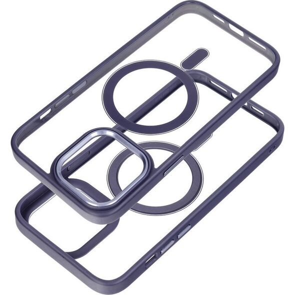 OEM Futerał COLOR EDGE MAG COVER kompatybilny z MagSafe do IPHONE 15 Pro Max fioletowy 14065072 5903396221484