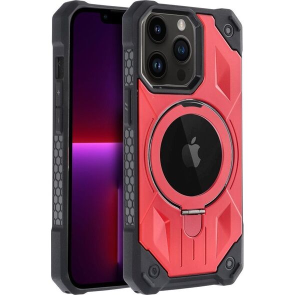 OEM Futerał ARMOR MAG COVER kompatybilny z MagSafe do IPHONE 13 Pro Max czerwony 14065103 5903396219306