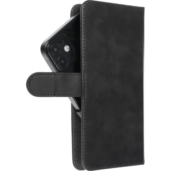 OEM Kabura uniwersalna COMMON Book rozmiar L do IPHONE 6 PLUS / 7 PLUS / 8 PLUS / XS MAX / 11 PRO MAX / SAMSUNG S20 FE / S21 FE / S10 PLUS / A10 / A32 / A54 / XIAOMI 12 LITE / HUAWEI P30 PRO czarna 14065179 5903396209772