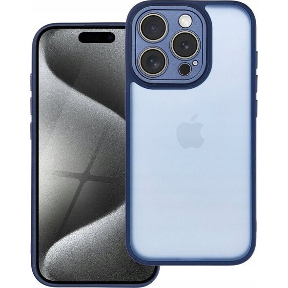 OEM Futerał VARIETE do IPHONE 15 Pro granatowy 14065470 5903396241048