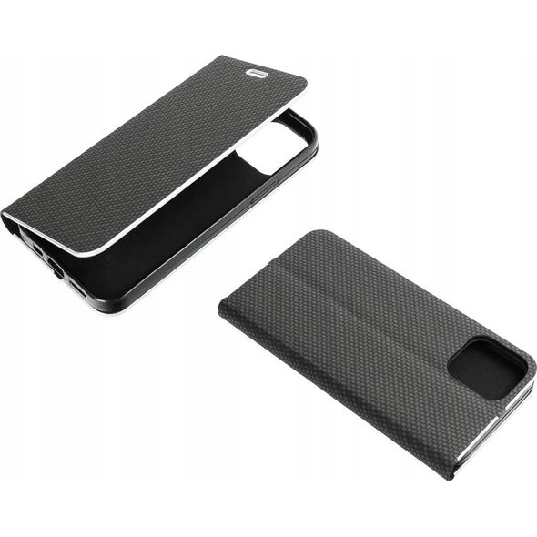 OEM Kabura LUNA Book Carbon do SAMSUNG A15 4G / A15 5G czarny 14065588 5903396239793