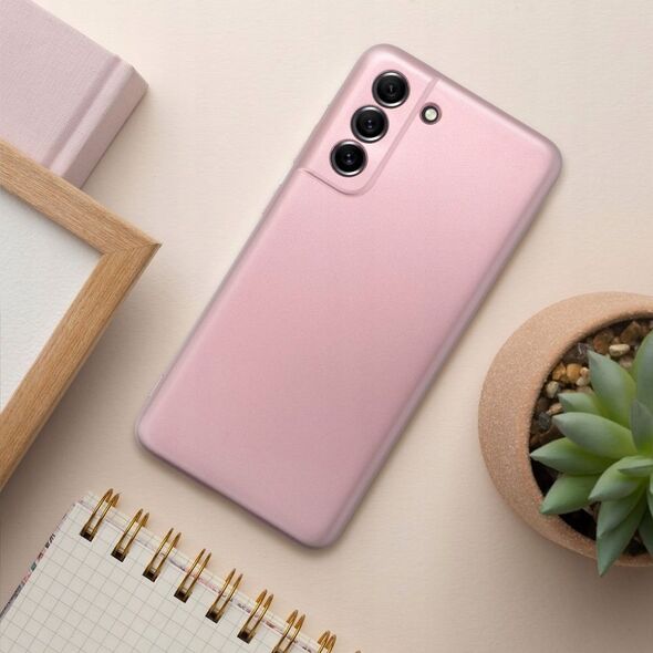 OEM Futerał METALLIC do SAMSUNG A35 5G różowy 14065752 5903396271816
