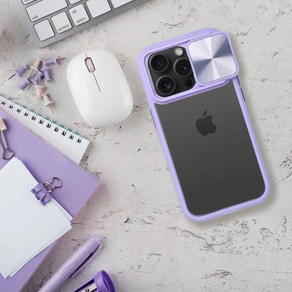 OEM Futerał SLIDER do IPHONE XR fioletowy 14065798 5903396237287