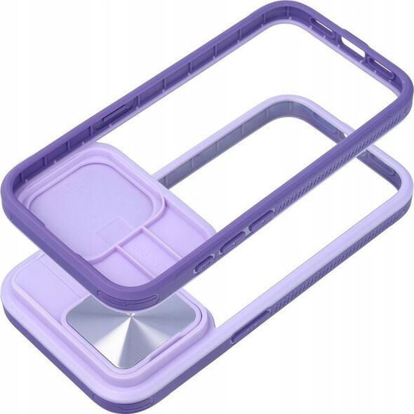 OEM Futerał SLIDER do SAMSUNG A54 5G fioletowy 14065803 5903396235351