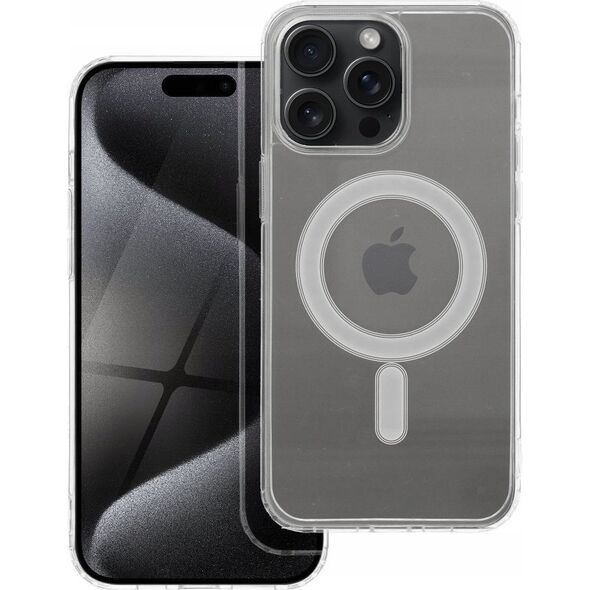 OEM Futerał CLEAR MAG COVER (MID) kompatybilny z MagSafe do IPHONE 14 transparentny 14065841 5903396275517