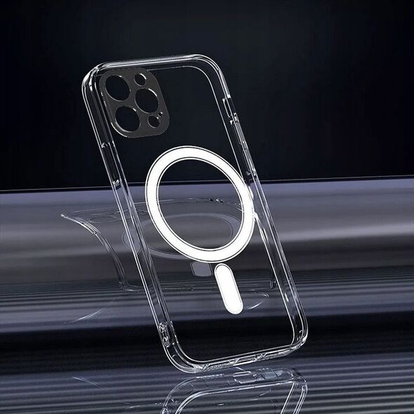 OEM Futerał CLEAR MAG COVER (MID) kompatybilny z MagSafe do IPHONE 11 Pro transparentny 14065849 5903396275418