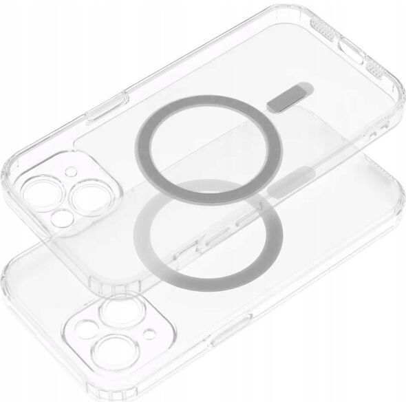 OEM Futerał FROST MAG COVER z ochroną aparatu kompatybilny z MagSafe do IPHONE 13 Pro Max transparentny 14066055 5903396276712