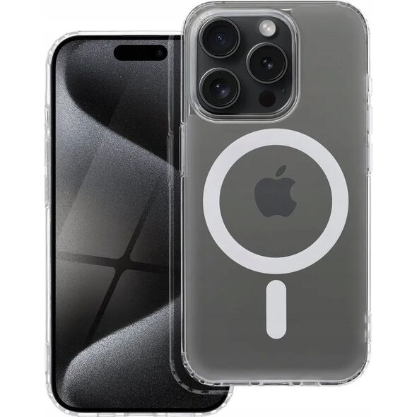 OEM Futerał FROST MAG COVER kompatybilny z MagSafe do IPHONE 14 Pro transparentny 14066058 5903396274640