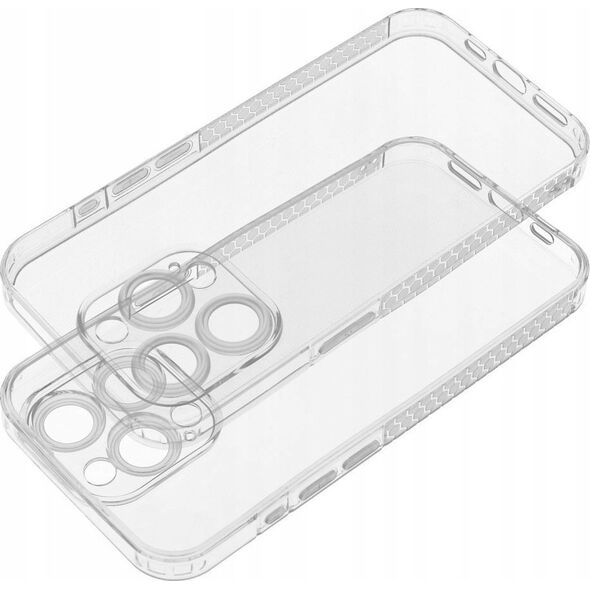 OEM Futerał CLEAR CASE 1,5 mm GRID do IPHONE 15 Pro Max transparentny 14066358 5903396269530