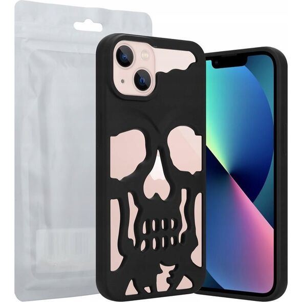 OEM ETUI SKULL IPHONE 12 PRO MAX, MATT BLACK / CZARNY 14066532 5901313079484