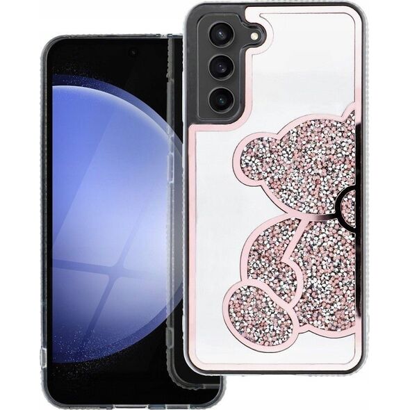 OEM Futerał TEDDY BEAR do SAMSUNG A15 4G / A15 5G różowy 14066575 5903396296062