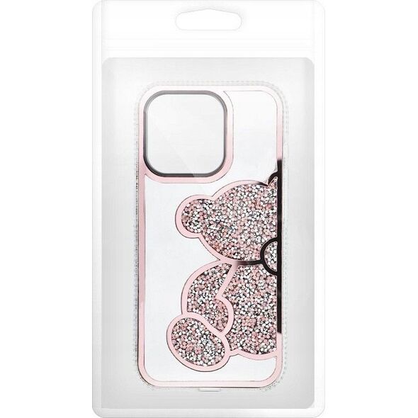 OEM Futerał TEDDY BEAR do IPHONE 13 PRO różowy 14066580 5903396295867