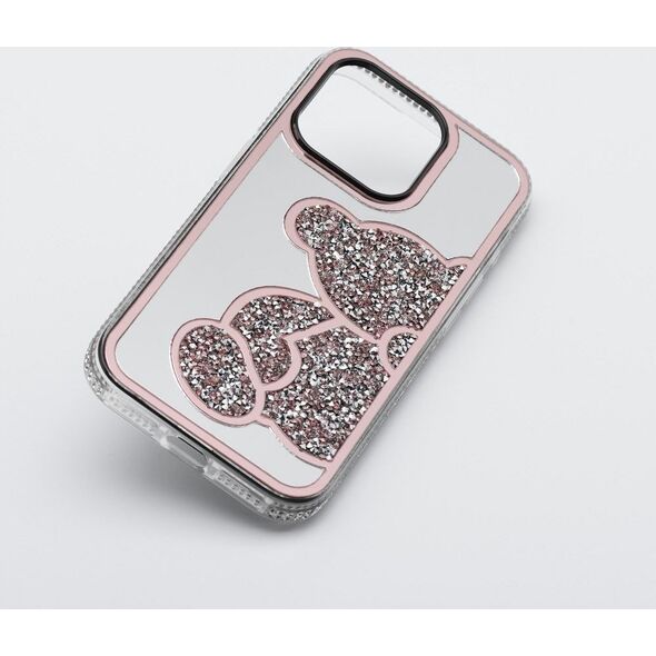 OEM Futerał TEDDY BEAR do IPHONE 13 PRO różowy 14066580 5903396295867