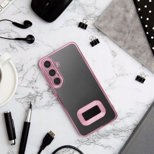 OEM Futerał GLAM do HONOR X7A pudrowy róż 14066616 5903396297120