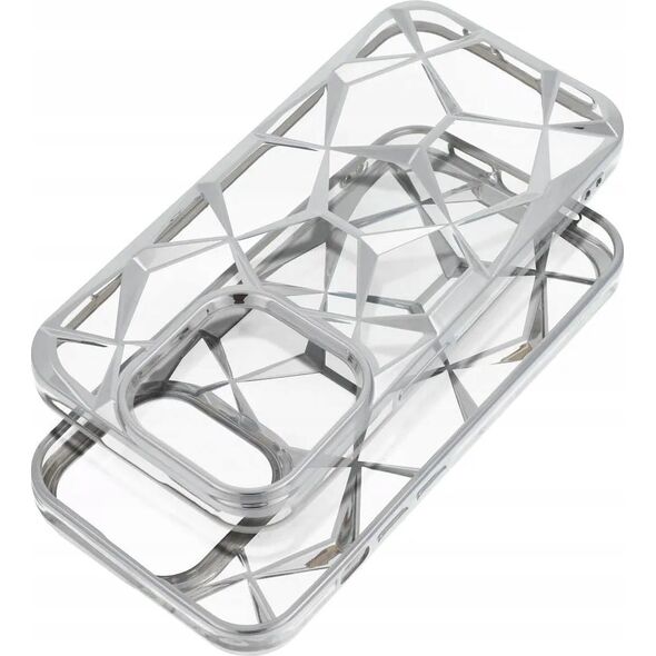 OEM Futerał TWINKI do IPHONE 16 PRO MAX srebrny 14066673 5903396308192