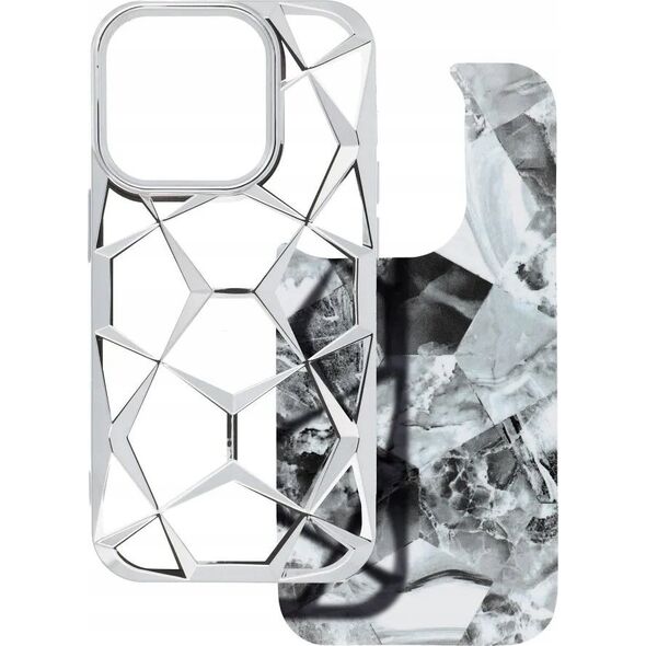 OEM Futerał TWINKI do IPHONE 16 PRO MAX srebrny 14066673 5903396308192