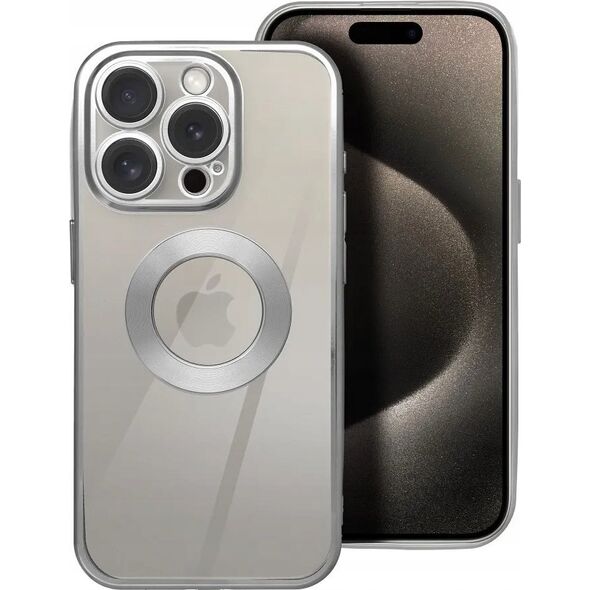 OEM Futerał GLAM do IPHONE 16 Pro Max srebrny 14066710 5903396323737