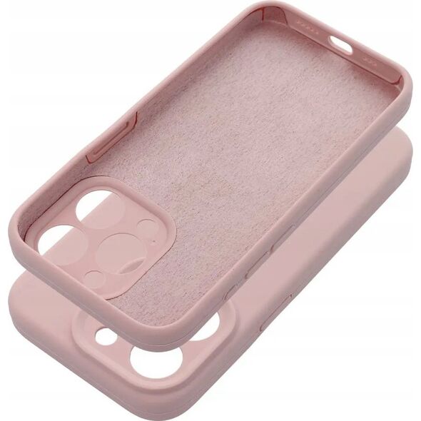 OEM Futerał SILICONE 2mm do IPHONE 12 pudrowy róż 14066728 5903396291937