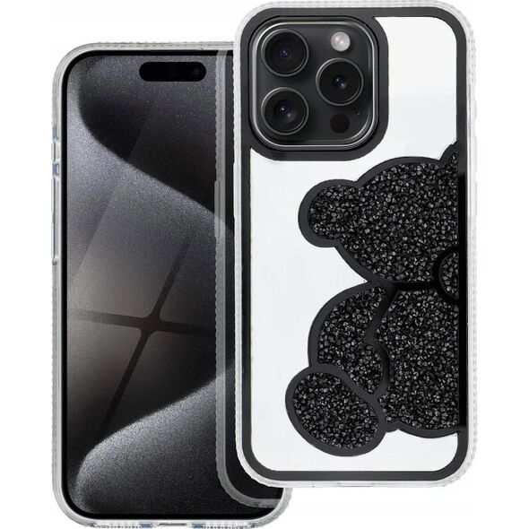 OEM Futerał TEDDY BEAR do IPHONE 16 Pro Max czarny 14066749 5903396320729
