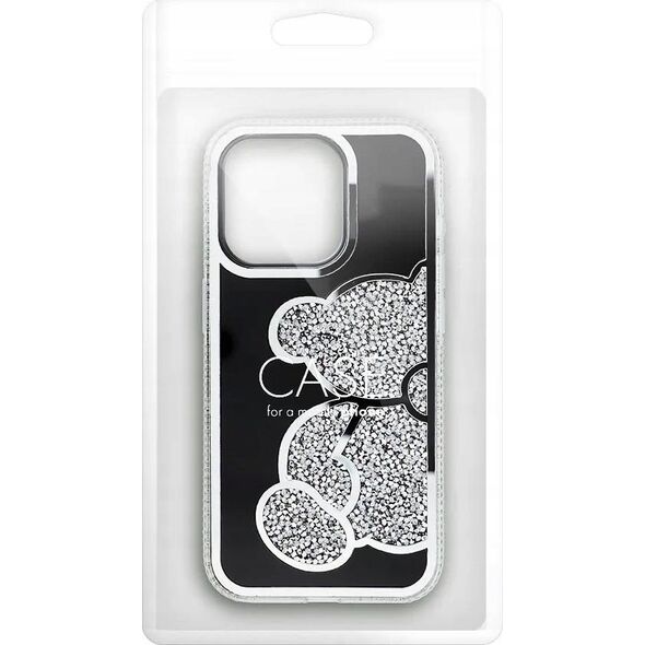 OEM Futerał TEDDY BEAR do IPHONE 16 Pro Max srebrny 14066750 5903396320736