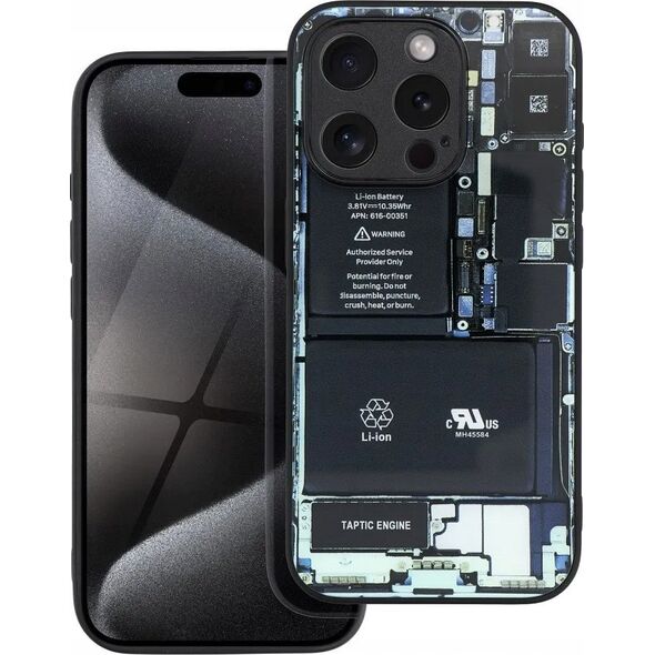 OEM Futerał TECH do IPHONE 15 wzór 1 14066914 5903396282478