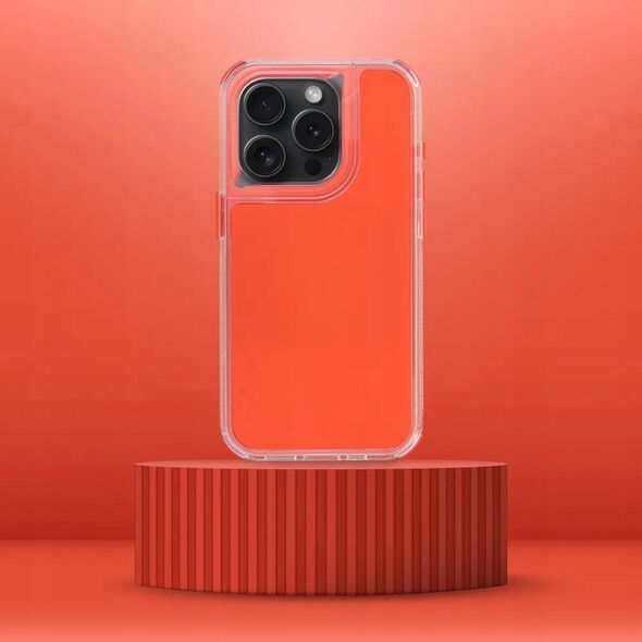 OEM Futerał MATRIX do IPHONE 15 Pro Max pomarańczowy 14067030 5903396289194