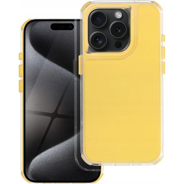 OEM Futerał MATRIX do IPHONE 15 Pro Max żółty 14067032 5903396290183