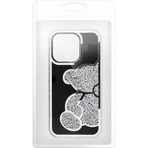 OEM Futerał TEDDY BEAR do IPHONE 15 Pro srebrny 14067035 5903396295775