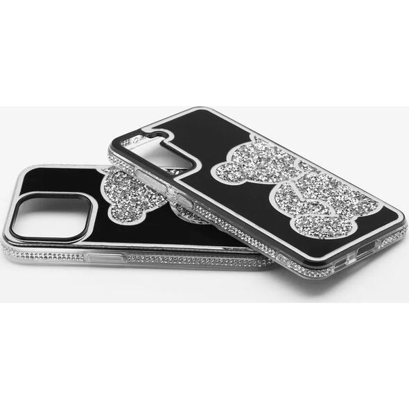 OEM Futerał TEDDY BEAR do IPHONE 15 Pro srebrny 14067035 5903396295775