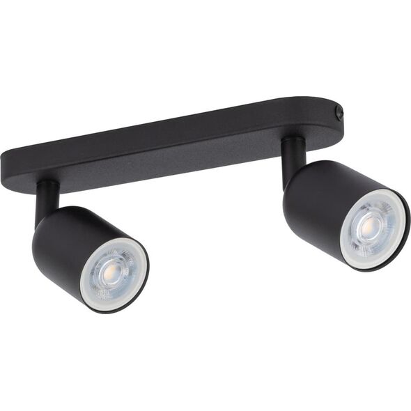 Lampa sufitowa TKKRYWULT Tk Lighting Top 4780 plafon lampa sufitowa 2x10W GU10 czarny 14067963 5901780547806