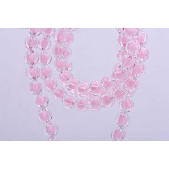 OEM Zawieszka COLORFUL do telefonu / długość sznura 120cm (60cm w pętli) / na szyję - różowy 14068009 5903396217852