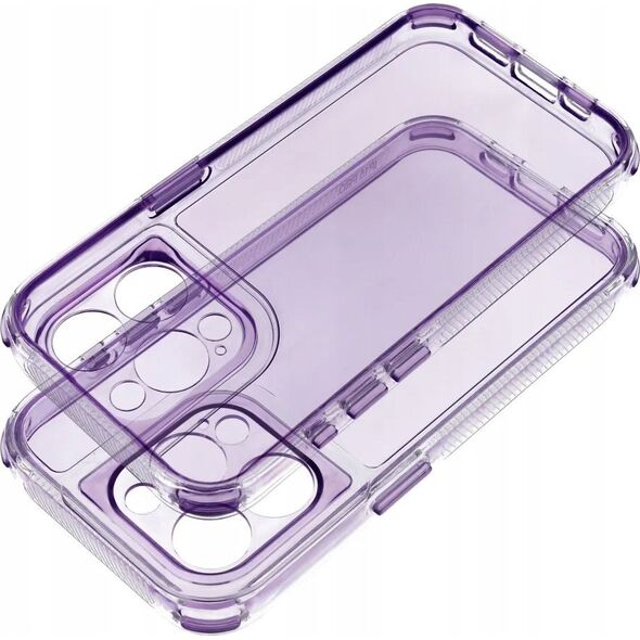 OEM Futerał MATRIX CLEAR do IPHONE 16 PLUS jasnofioletowy 14070233 5903396324352
