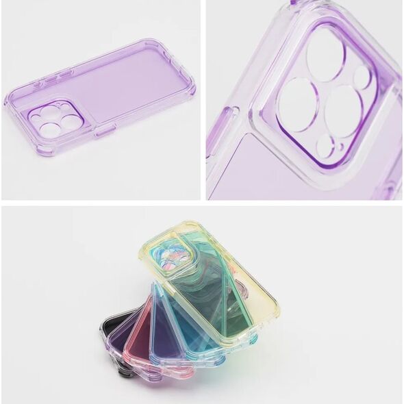 OEM Futerał MATRIX CLEAR do IPHONE 16 PLUS jasnofioletowy 14070233 5903396324352
