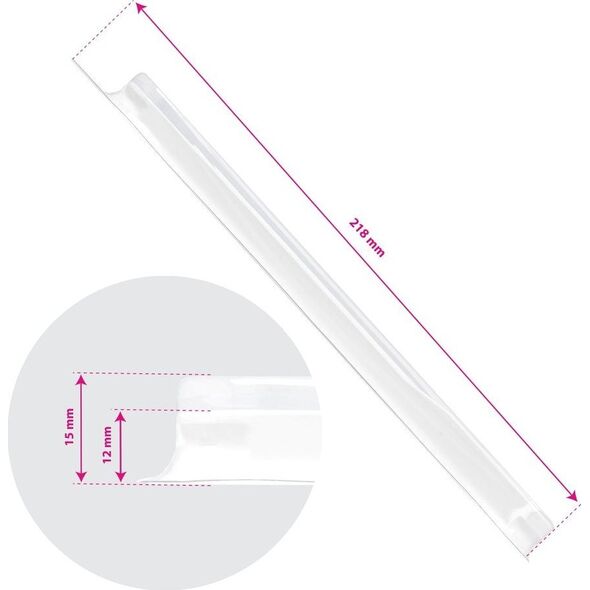 OEM Pudełko uniwersalne na nakładki BIAŁE KOMPLET (218x103x15mm) 14070384 5903396155000