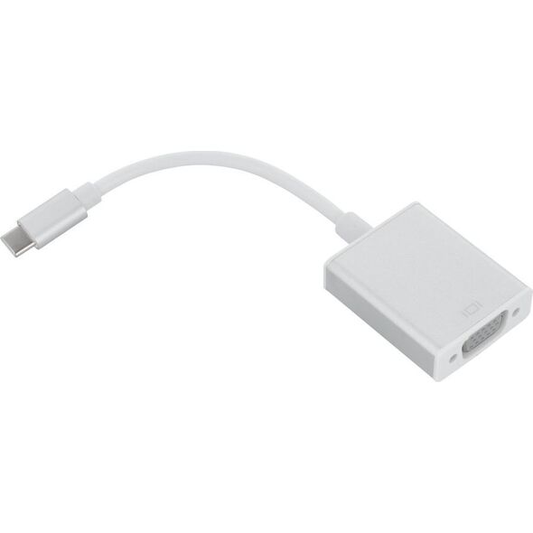 Adapter AV OEM Adapter Typ C (męski) do VGA biały 14071930 5903396200953