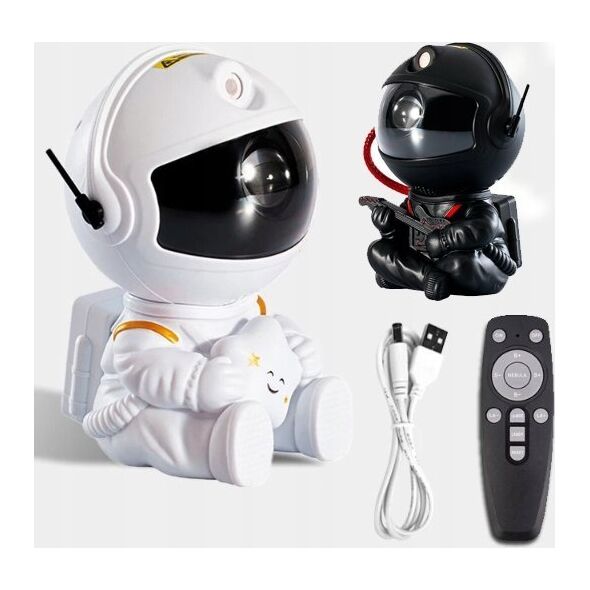 OEM LAMPKA / PROJEKTOR LED ASTRONAUTA HR-F3, WHITE / BIAŁY 14072839 5901313583776