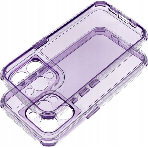 OEM Futerał MATRIX CLEAR do IPHONE 15 jasnofioletowy 14073625 5903396323157