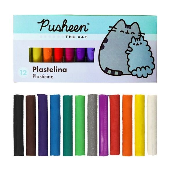 MAJEWSKI Plastelina 12 kolorów Pusheen p10 14074344 5903235657993