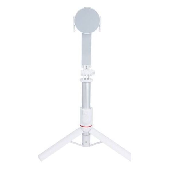 Selfie stick OEM Zestaw / uchwyt selfie z pilotem na bluetooth tripod kompatybilny z MagSafe SSTR-C09 biały 14074484 5903396234613