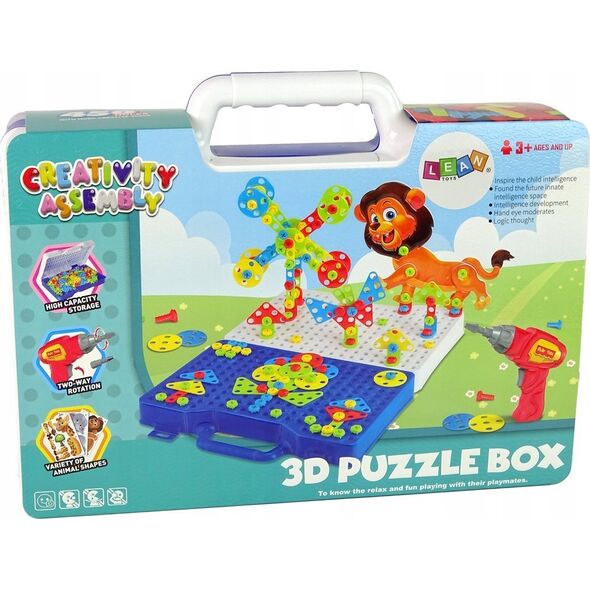Lean Cars Klocki Konstrukcyjne 3D DIY Dinozaury 14077271 5905515352734