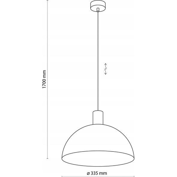 Lampa wisząca TKKRYWULT Tk Lighting Oslo 4852 lampa wisząca zwis 1x15W E27 czarna/drewniana 14077274 5901780548520