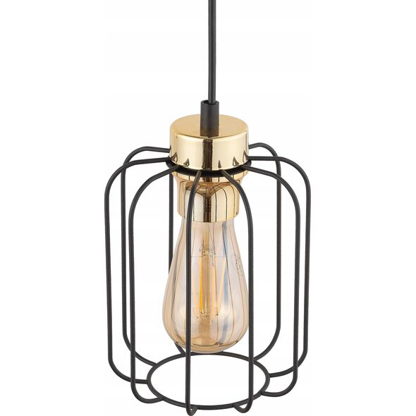 Lampa wisząca TKKRYWULT Tk Lighting Galaxy 4714 lampa wisząca zwis 1x15W E27 czarna/złota 14077293 5901780547141