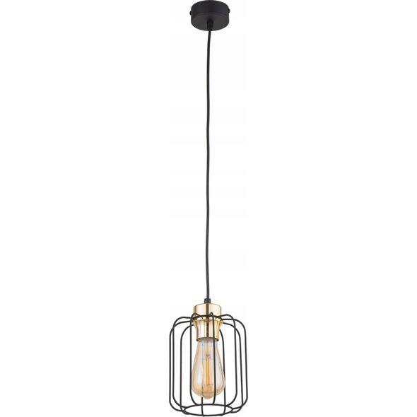 Lampa wisząca TKKRYWULT Tk Lighting Galaxy 4714 lampa wisząca zwis 1x15W E27 czarna/złota 14077293 5901780547141