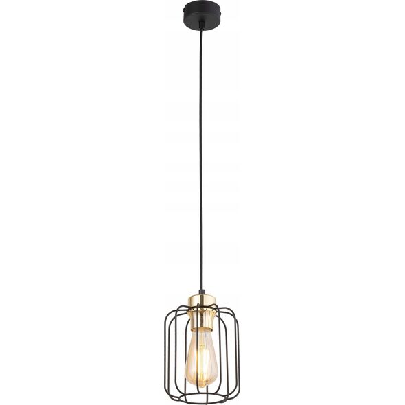 Lampa wisząca TKKRYWULT Tk Lighting Galaxy 4714 lampa wisząca zwis 1x15W E27 czarna/złota 14077293 5901780547141