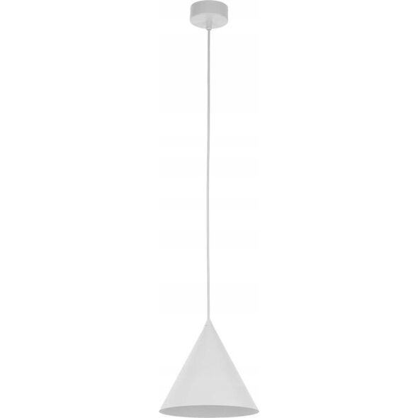 Lampa wisząca TKKRYWULT TK Lighting Cono 10007 lampa wisząca zwis 1x15W E27 biała 14078236 5906135100071