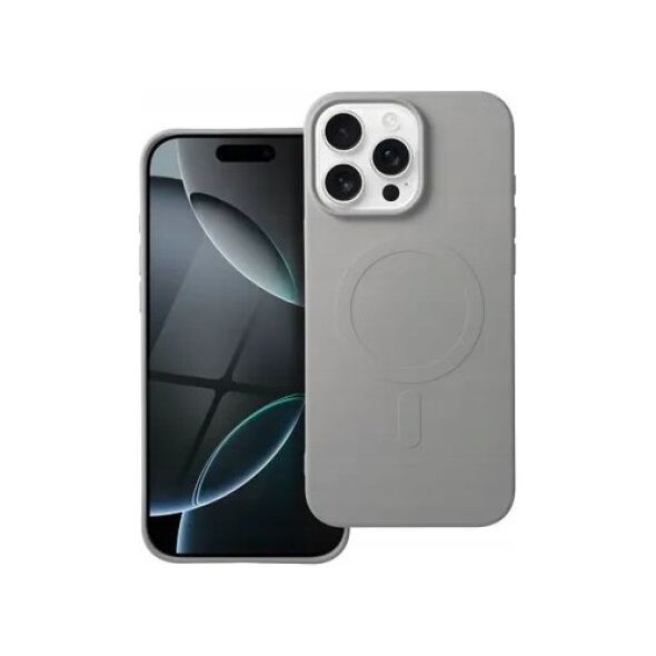 OEM Futerał SILICONE MAG COVER (big hole) kompatybilny z MagSafe do IPHONE 16 Pro Max tytanowy 14078984 5903396303920